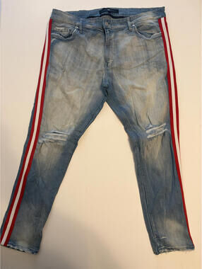 Jordan Craig Legacy Distressed Side Stripe (Size 42x32)